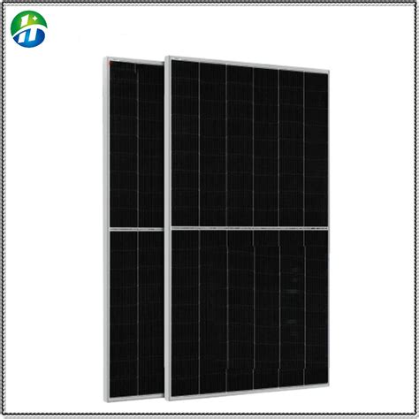 Double Glass Solar Panels W N Type Bifacial Photovoltaic Panel All