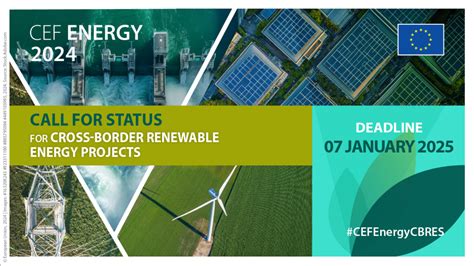 Cef Energy Cinea Launches 4th Call For Cross Border Renewable Energy