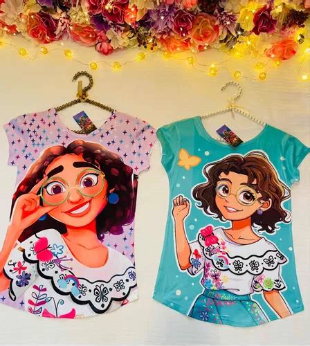 Blusa Disney Película Encanto Ropa 2 Pzas Original Usa