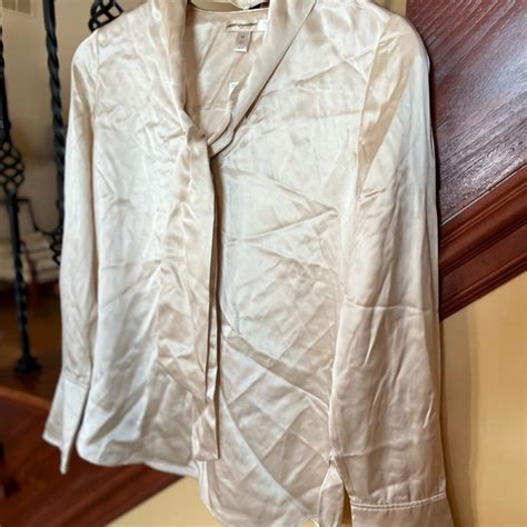 Banana Republic Tops Banana Republic Silk Blouse With Removable Tie