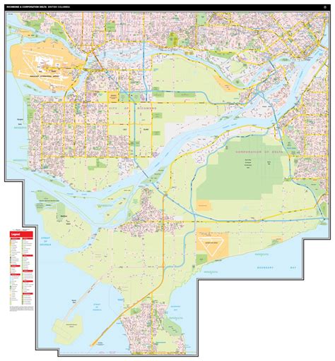 Richmond and Delta, BC Map by Mapmobility Corp. | Avenza Maps