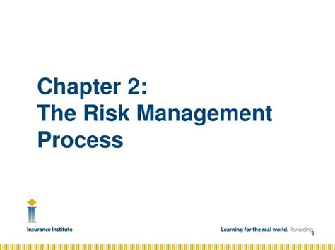 Ppt Chapter 2 The Risk Management Process Powerpoint Presentation