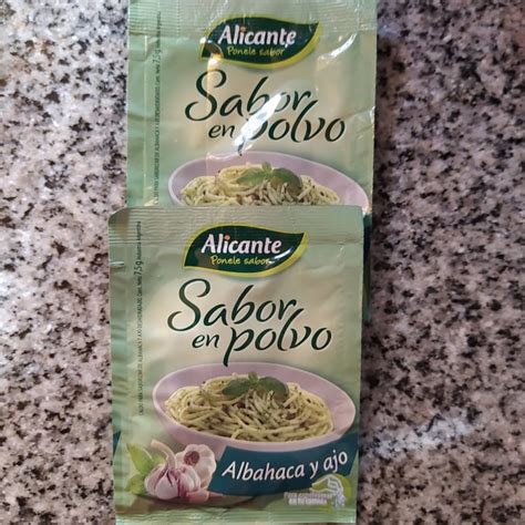 Alicante Sabor En Polvo Albahaca Y Ajo Review Abillion