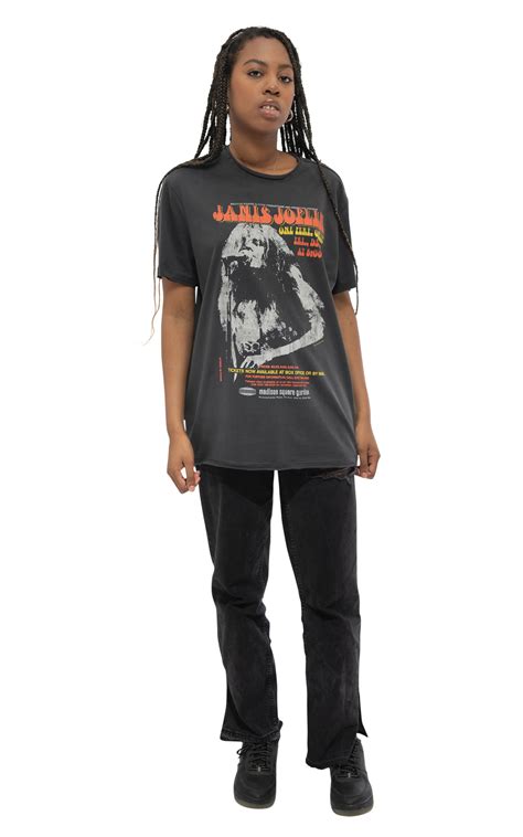 T Shirt Janis Joplin Live Madison Square Garden Nuda Ufficiale Unisex