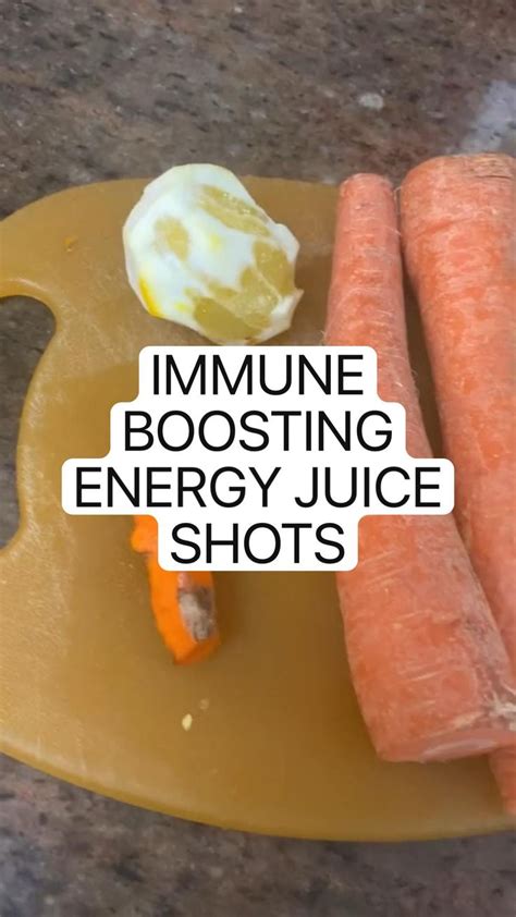 Immune Boosting Energy Juice Shots Juicing Recipes Food Immune Boosting