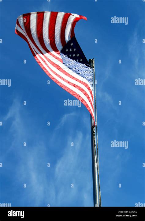 Die Flagge Der Vereinigten Staaten Von Amerika Fotos Und Bildmaterial