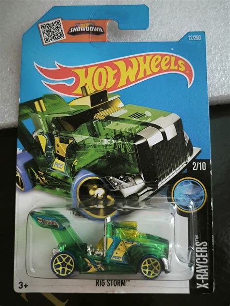 New Rig Storm X Raycers Showdown Treasure Hunt TH Hot Wheels HotWheels Car RTH Regular