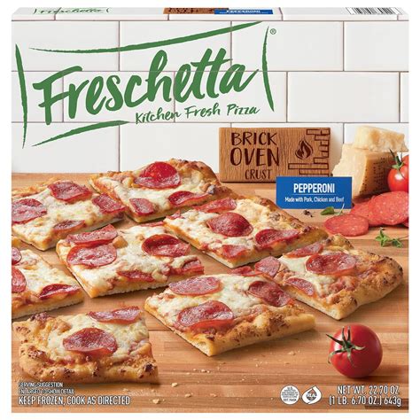 Freschetta Pepperoni And Italian Style Cheese Brick Oven