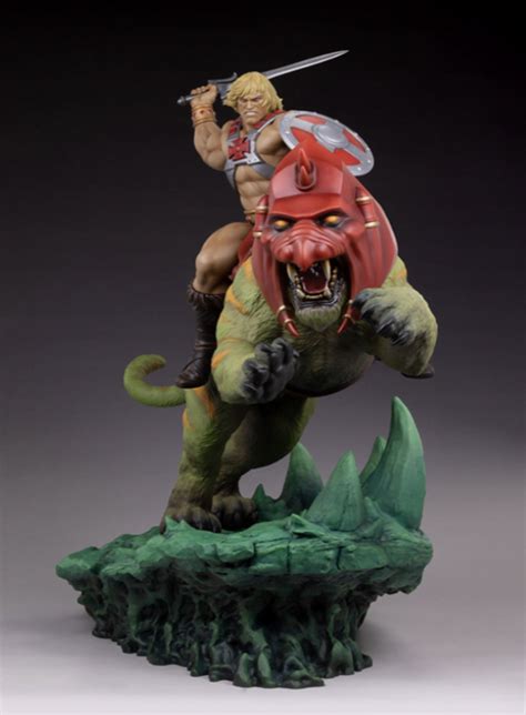 Masters Of The Universe HE MAN AND BATTLE CAT CLASSIC DELUXE