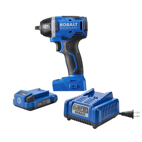 Kobalt 24 Volt Max Variable Speed Brushless 1 2 In Drive Cordless