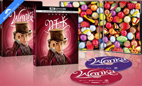 Wonka K Limited Edition Fullslip Steelbook K Uhd Blu Ray Tw