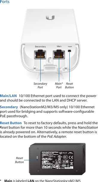 Ubiquiti Networks M Lb Nanostation Loco M User Manual Nanostationm