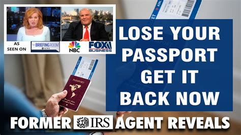 Get Ur Passport Back Now Do You Get A Irs 508c Letter Revocation