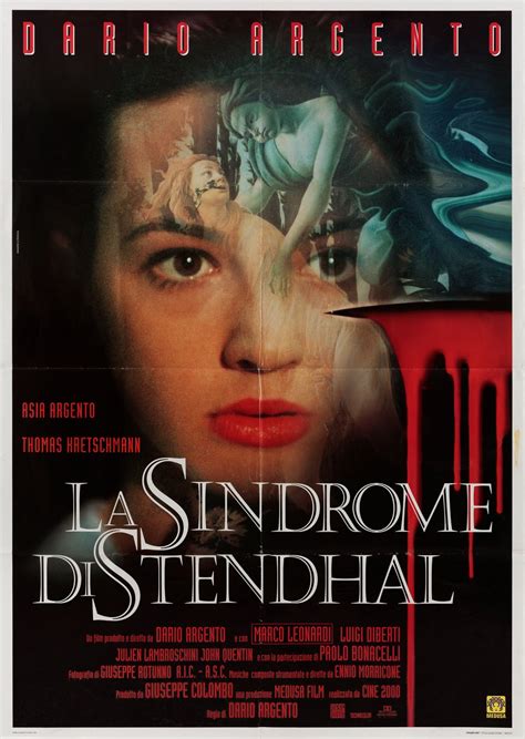 The Stendhal Syndrome Original Italian Due Foglio Movie Poster