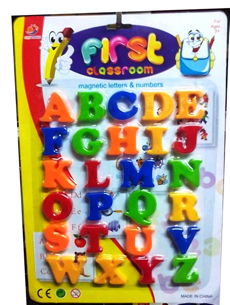 magnetic alphabet letters