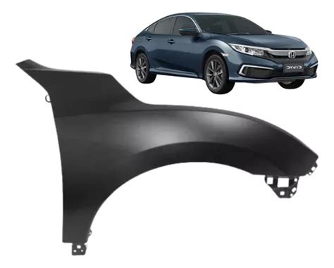 Paralama Direito Honda Civic G Parcelamento Sem Juros