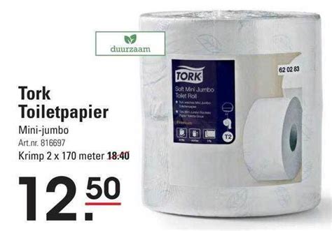 Tork Toiletpapier Aanbieding Bij Sligro