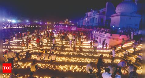 Historic Deepotsav In Ayodhya Historic Deepotsav In Ayodhya For