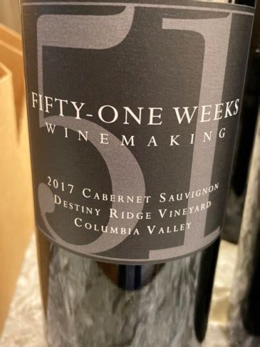 51 Weeks Destiny Ridge Vineyard Cabernet Sauvignon Vivino US