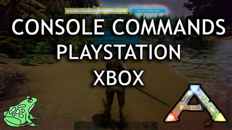 Console Commands Playstation Xbox One Single Player Ark Survival Evolved Admin Command Youtube