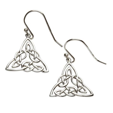 Silver Celtic Knot Earrings