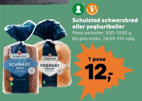 Schulstad Yoghurtboller Boller Kvickly Januar 2023 Alle Tilbudsavis