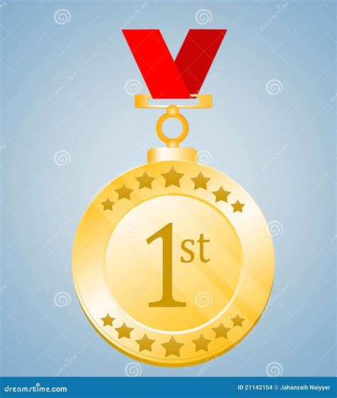 1st Position Medal Stock Images - Image: 21142154