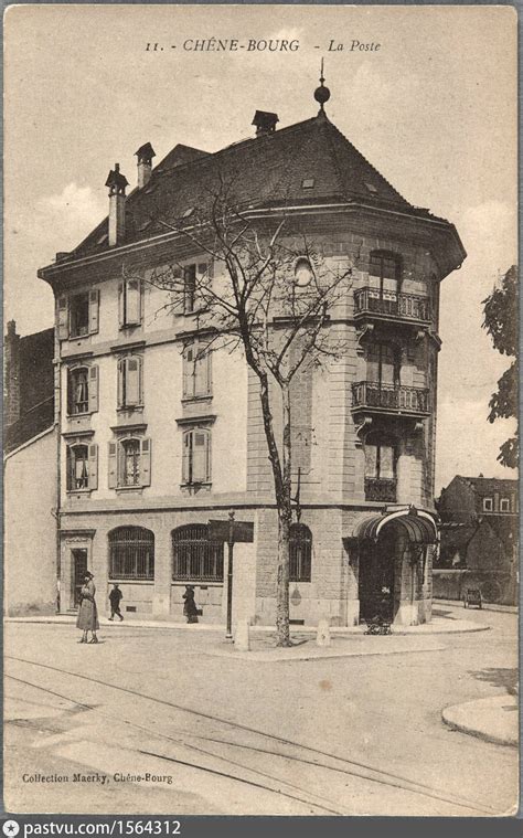 Chêne Bourg rue de Genève la poste