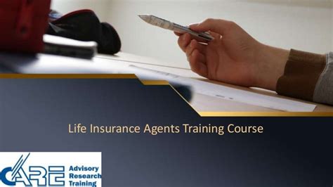 Life Insurance Agents Training Course By Care Cart