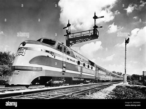 United States: August, 1937 The "Rocket", one of the six new diesel ...