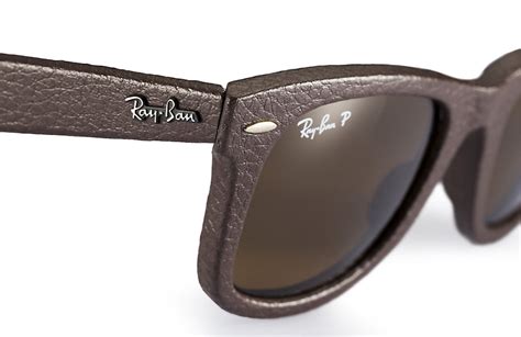 Ray-Ban Wayfarer Leather - The Awesomer