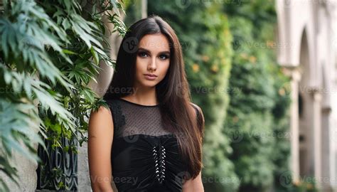 Gorgeous Brunette Goth Woman 47598414 Stock Photo At Vecteezy