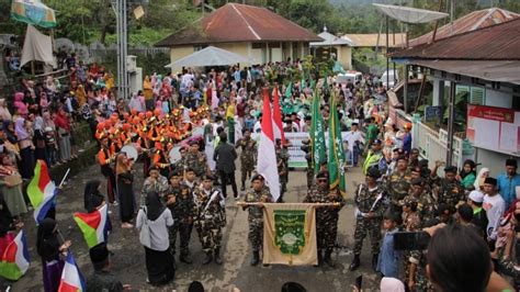 Pcnu Buleleng Gelar Kirab Panji Nu Sejauh Km Untuk Sambut Puncak