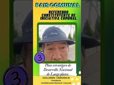 Desde Pa S Comunal Informa Guillermo Cardona Presidente De La