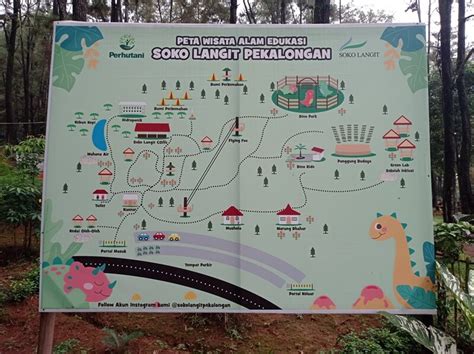 Dino Park Soko Langit Sensasi Dinosaurus Di Tengah Hutan Pinus