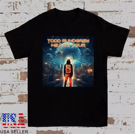 Todd Rundgren Me We Tour T Shirt Walmart