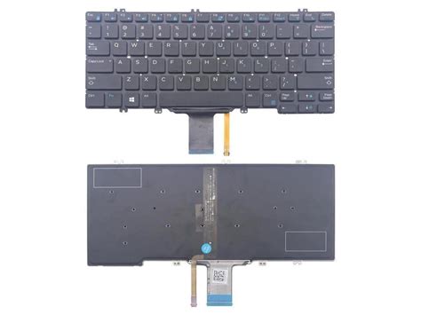 Us Backlit Keyboard For Dell Latitude Pk S B