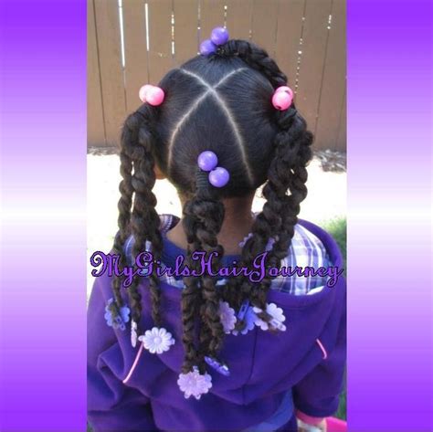 4 ponytails with twists | Toddler hairstyles girl, Kids hairstyles ...