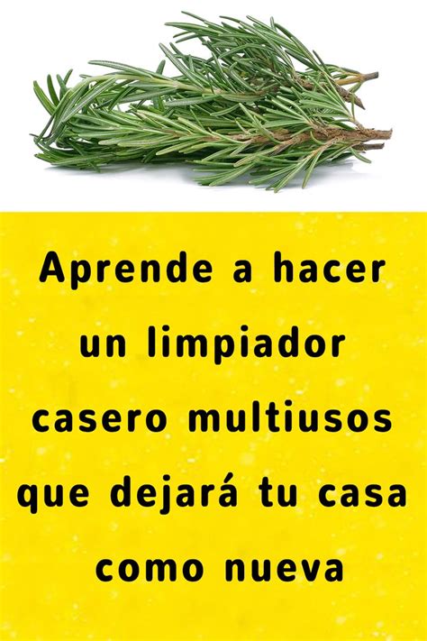 Aprende A Hacer Un Limpiador Casero Multiusos Que Dejar Tu Casa Como