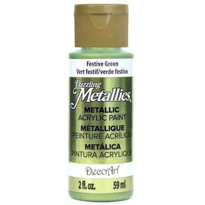 Decoart Dazzling Metallics Paint Oz Michaels