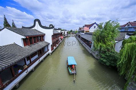 Ancient Chinese Ancient Town Architecture Picture And HD Photos | Free ...