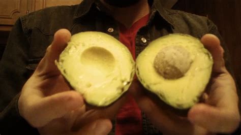 Asmr Eating An Avocado Youtube