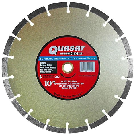 Whirlwind USA 6 In 40 Teeth Segmented Diamond Blade For Dry Or Wet