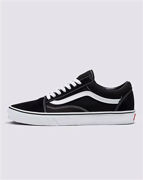 Vans Old Skool Wide Blacktrue White Classics Shoe Vans