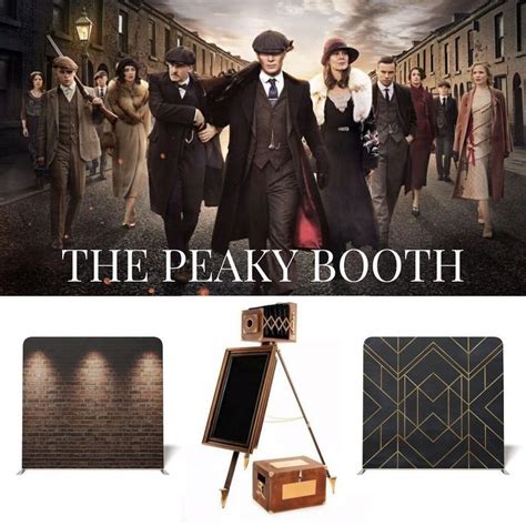 Peaky Booth Peaky Blinders Themed Photo Booth Photo Booth Peaky