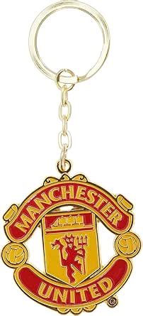 Amazon Manchester United Fc Official Metal Soccer Crest Keyring