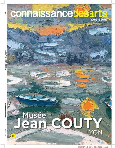 Connaissance des arts hors série musée jean couty Connaissance Des