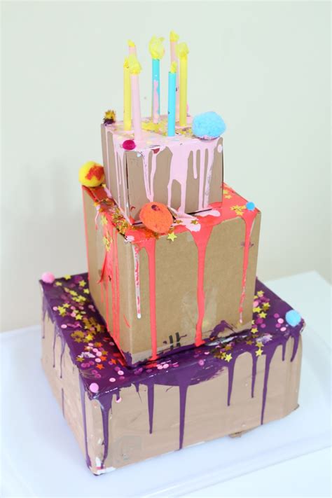 Cardboard Cake Mamapapabubba