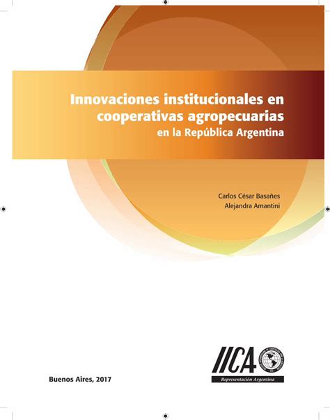 Pdf Instituto Interamericano De Cooperaci N Para La