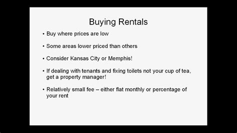 Real Estate Investing 101 Real Estate Investing For Beginners Youtube